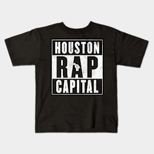 Houston Rap Hip Hop Capital Kids T-Shirt